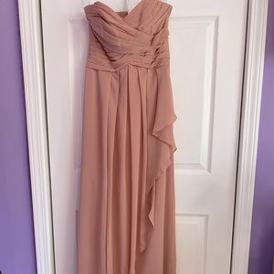 Desert Coral Bridesmaid Dress
